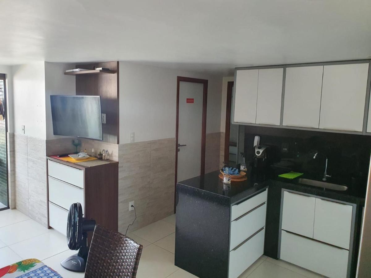 Luxor Tambau Ap 100 Metros Da Praia Com Vista Para O Mar Жуан-Песоа Экстерьер фото